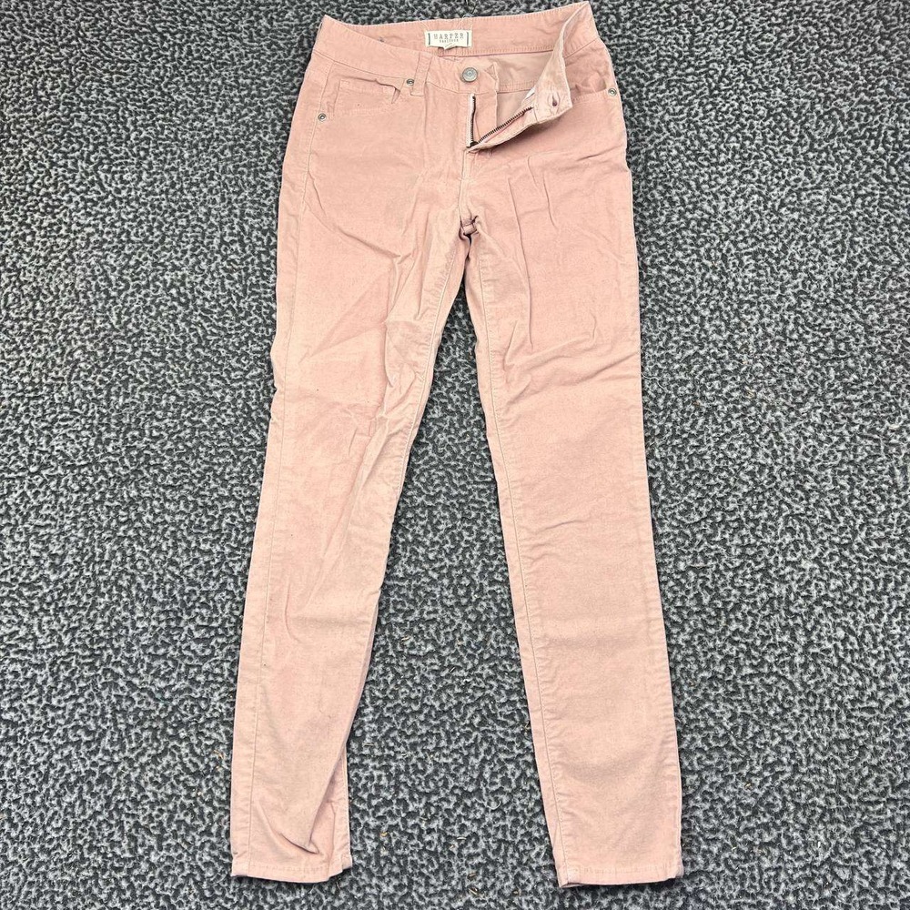 Harper Heritage Pants Women 25x27 Pink Mid Rise Skinny Pocket Outdoor